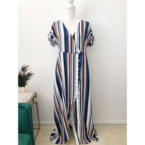 Multi Colored Stripe Dress